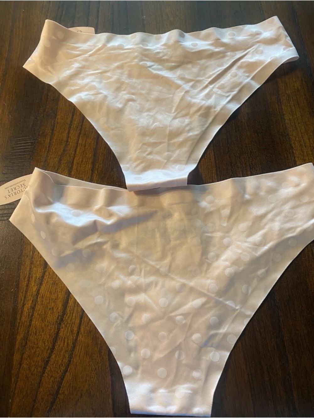 (2)NWT Victoria's Secret light Pink Cheeky culottes Small Underwear Vintage 2011